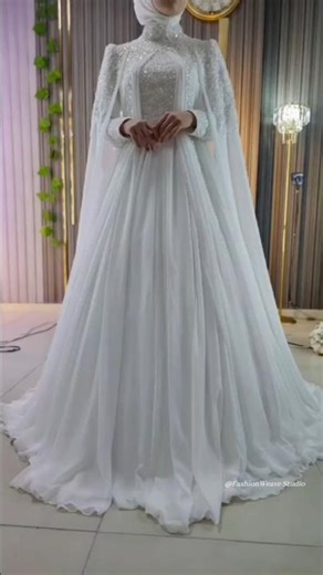 Arabian Bride Fashion Style | Elegant Middle Eastern Bridal Look #arabian #fashion