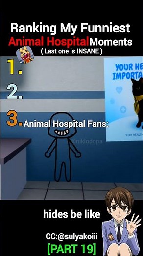 RANKING MY FUNNIEST MOMENTS IN ANIMAL HOSPITAL PART 19 #roblox #animalhospital #update