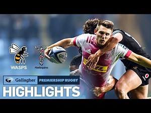 Wasps v Harlequins - HIGHLIGHTS | Another Come From Behind Victory! | Gallagher Premiership 2021/22