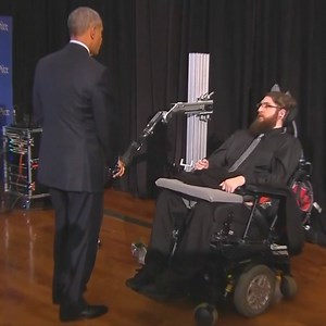 107K views · 462 reactions | Barack Obama has shaken many hands. But not like this. | Global News | Facebook