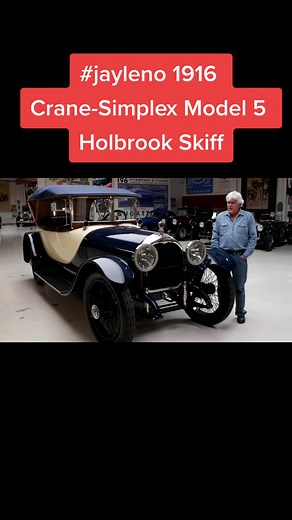 1916 Crane-Simplex Model 5 Holbrook Skiff #model5 #jayleno #jaylenosgarage #cars #carnewstv #shorts #short #cartok #cartoks #1916 #classiccars #oldschoolcars #oldschoolcarsoftiktok #oldschool #jaylenocarcollection