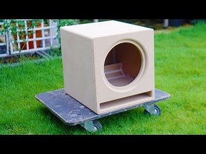 DIY Subwoofer box 10 inch