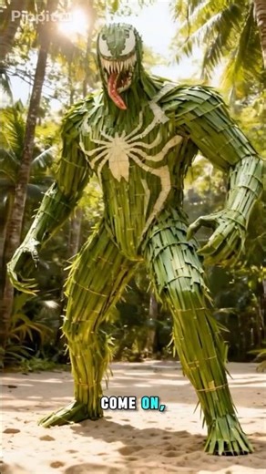 Venom Transformation ASMR Craft – Hyper Realistic 4K #Shorts