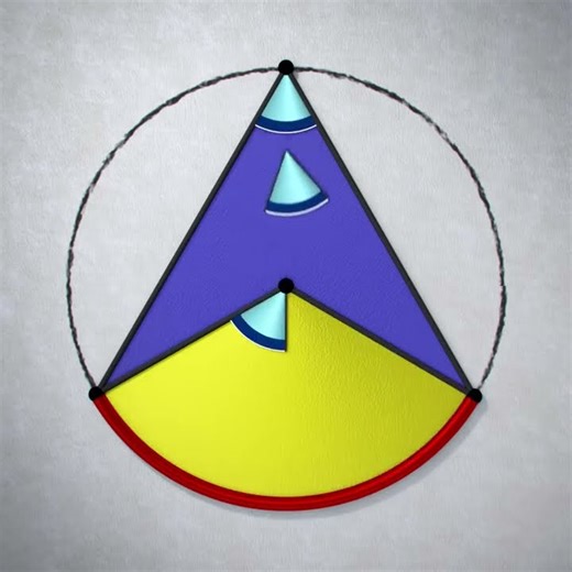 Mind-Blowing Geometry Visual 🔺⭕