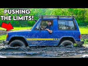 Hitting the MUDDY TRAILS in the NEW 4X4!