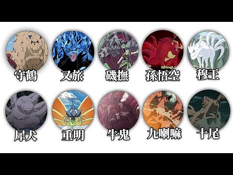 【全解説】ナルトに登場する全10体の尾獣を9分で全解説【ナルト/NARUTO】