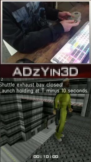 Adzy's Streaming Moments - HE FLEW INTO THE NEXT ROOM!?💥#n64 #goldeneye007 #nostalgia #retrogaming