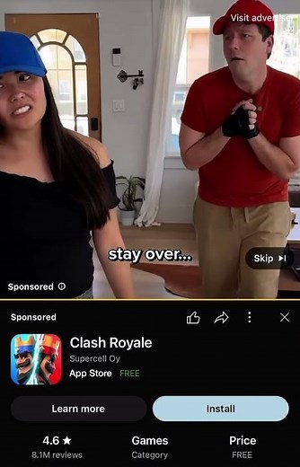 READ DESCRIPTION Clash royale Ad aw babe hello