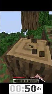 Playing One Minute of Minecraft Everyday Until I Beat the Game Day 1 #minecraft