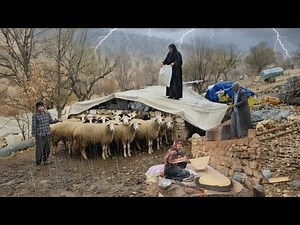 Survival in the Storm: Saving the Flock & Baking Bread in Heavy Rain