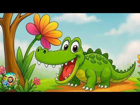 SEASON SAFARI – Misty Spring Morning with the Crocodile | Cute Kids Animal Song