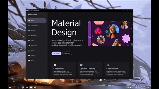 还在用 Flutter？2026 年我用 QML实现了完整的MD3组件库