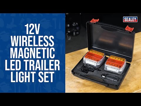 Sealey 12V Wireless Magnetic LED Trailer Light Set – TB18LEDW