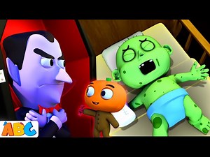 Are You Sleeping Vampire? Are you Crying Baby Zombie? + More 3D Halloween Songs For Kids - Videos For Kids