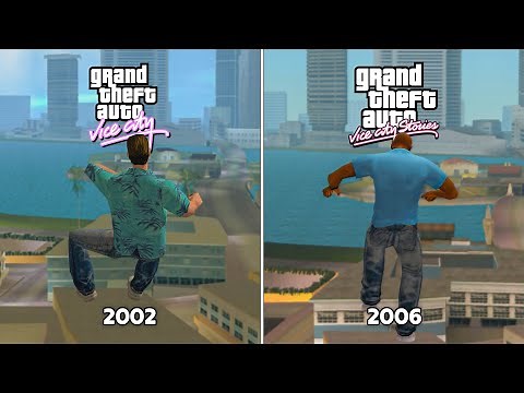 GTA Vice City vs GTA Vice City Stories - Graphics and Details Comparison