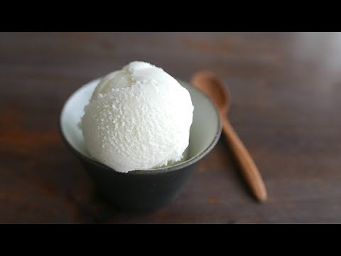 Coconut Ice Cream | Recipe with Cuisinart ICE-100 | wa's Kitchen