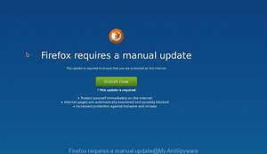 How to remove “Firefox requires a manual update” pop-up scam