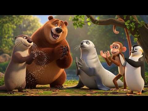 Animal Moves Head to Toes | Fun Action Song for Kids | Nursery Rhymes & Toddler Movement Songs