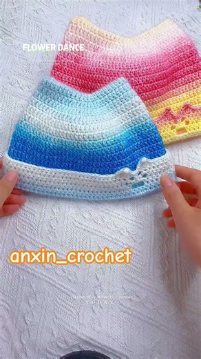 Crochet hat tutorial in my channel #crochettutorial#crochethat #anxincrochet