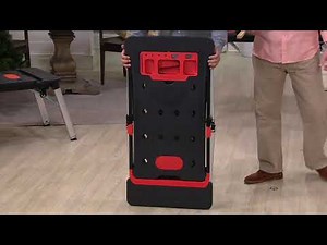 7-in-1 Work Bench, Platform, & Hand Truck w/ Power Center on QVC