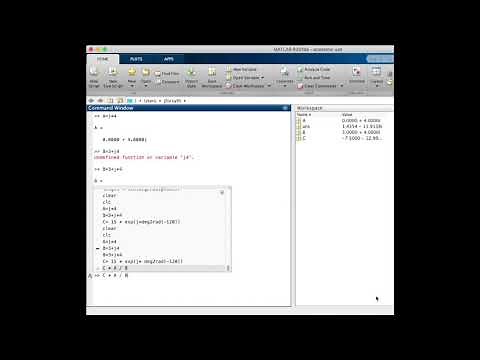 MATLAB: Performing Phasor Calculations