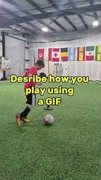 Describe your game using a GIF 👀⚽ #shorts