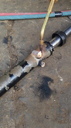 How to repair a broken gold stamp pipe | Stamp pipe Bolt stuck problem solved #shorts