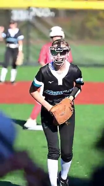 🥎 SS Shows Fundamentals with a Clean Field & Throw! #shorts