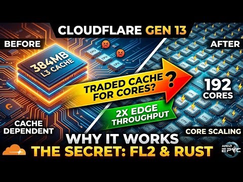 Cloudflare Gen 13: Why They Traded Cache for Cores