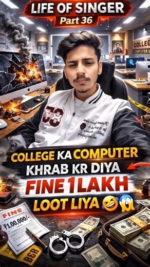 Computer Tooda, 1 Lakh Fine!