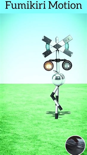 Fumikiri lights 🚦 Stop on end point #shortsfeed #fumikiri #railroadcrossing