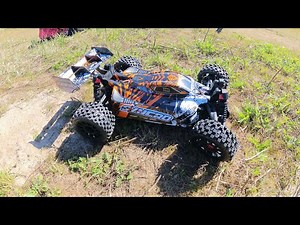 Team Corally Syncro 2wd first run mit Gyro und ohne auf 4s