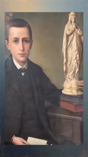 🇬🇧 Happy feast of the Immaculate Conception of the Blessed Virgin Mary! On December 8th, 1854, while Pope Pius IX was defining the dogma of the Immaculate Conception, Dominic consecrated himself to her by reading a few lines he had written on a piece of paper: “Mary, I give you my heart. May it always be yours. Jesus and Mary, be always my friends, but please let me die before I commit a single sin.” Displayed at the Museo Casa Don Bosco, the portrait of Dominic Savio by L. Kirchmayr (1910). �