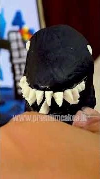 Making a 3D Godzilla Cake Topper: The Teeth Detail!🦖🍰 #tutorials #godzilla