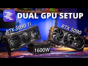 Two GPUs in One Machine?! RTX 5090 Dual GPU Set Up