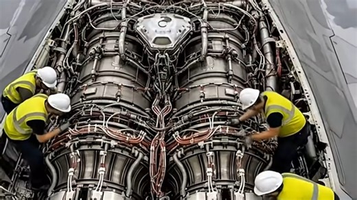 F35战斗机内部拆解（ai）