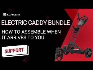 How to setup Club Booster V2 with Omni Cart Bundle. Electric Caddy Cart by Alphard Golf.