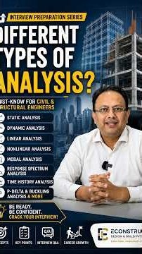 Interview Preparation Series: Different types of Analysis?
