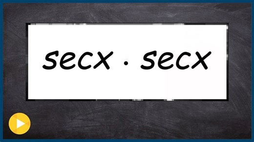 How to write and understand a trig function squared