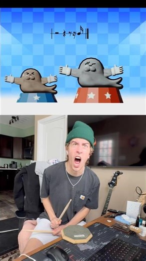 INSANE RHYHTM CHALLENGE #memes #drums #rhythmgame #challenge