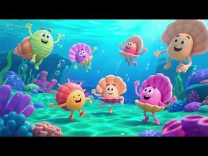 Shell Song | Fun Ocean Nursery Rhyme for Kids | Sing & Learn About Seashells