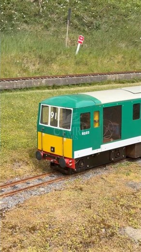 MINIATURE DIESEL LOCOMOTIVE! Powering Through The Pembrey Curves 🚂💨 #Miniaturerailway