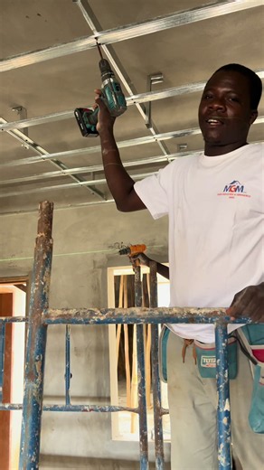 #placoplatre #staff #isolation #ossature #plafonpvc Ossature métallique, Côte d’Ivoire, Abidjan