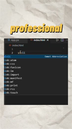HTML Emmet Shortcut That Every Developer Should Know #shorts