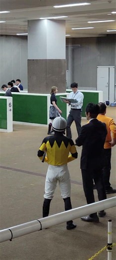 オークス当日の今村聖奈騎手の様子