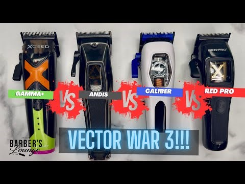 Gamma+ XCEED VS Andis Recon VS Caliber Disruptor ZR VS Red Pro X King Clipper COMPARISON & REVIEW!