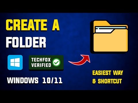 How to Create a Folder in Windows - Full Guide