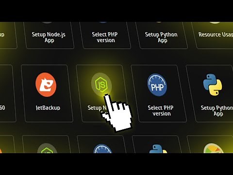 How To Deploy Node.js App/Website on Cpanel or DirectAdmin Hosting