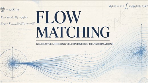 Flow matching生成模型的数学原理