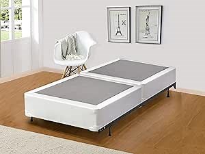 Amazon.com: Spring Air 8-Inch Wood Split Traditional Box Spring/Foundation For Mattress, Twin XL , White : Home & Kitchen